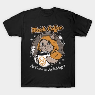 Black Coffee - Cats Magic T-Shirt